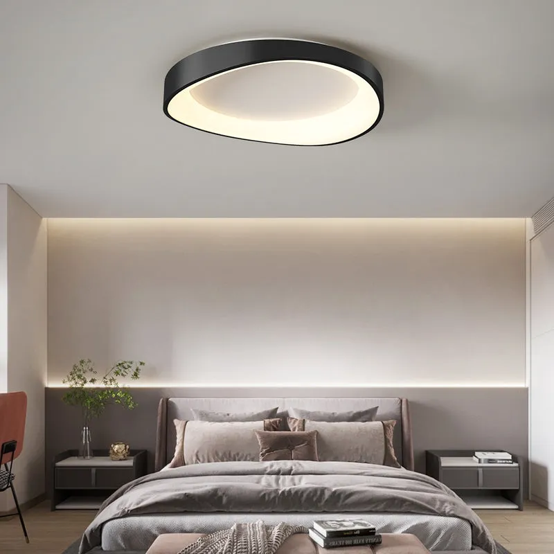 Alessandro Design PL103/520BK plafoniera LED 29W neagra 50cm