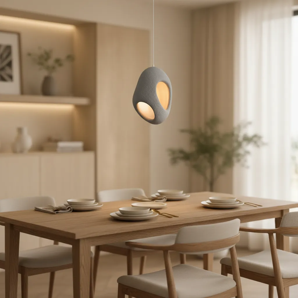 Alessandro Design Foamer Magno lustra E27 gri 57 cm