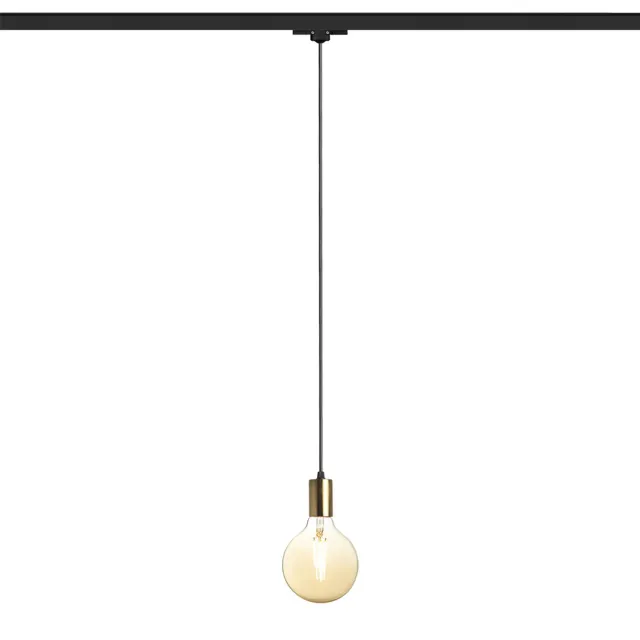 Rendl Light Studio Araq pendul șină trifazată alamă negru