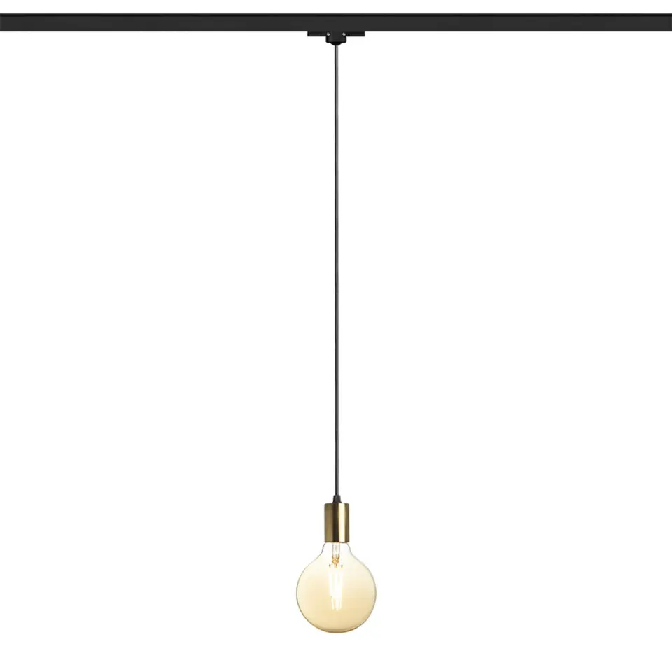 Rendl Light Studio Araq pendul șină trifazată alamă negru