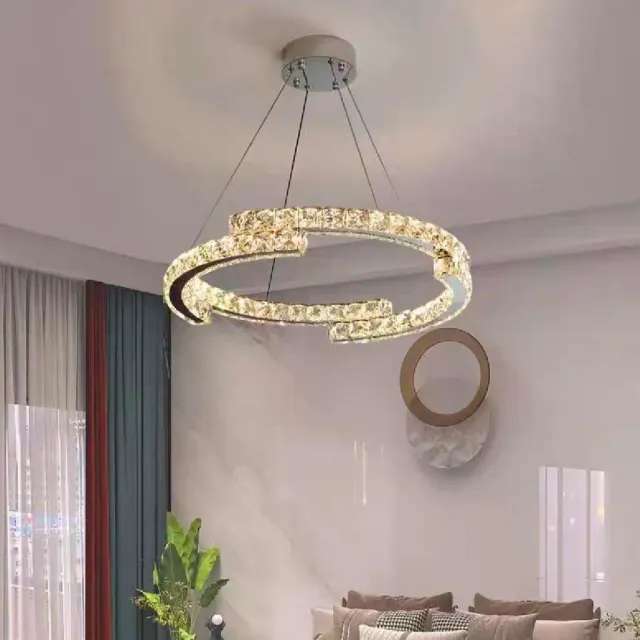 Alessandro Design MIA Yonca lustra LED 34W crom dimabila