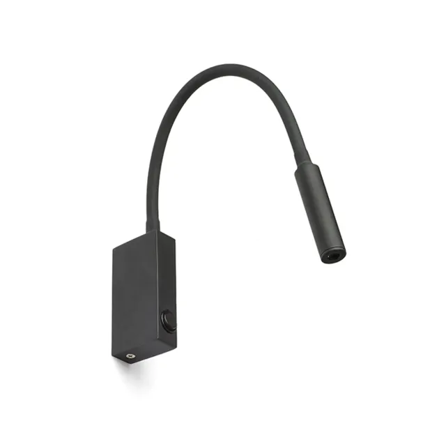 Rendl Light Studio EKE spot LED aplica negru cu brat flexibil