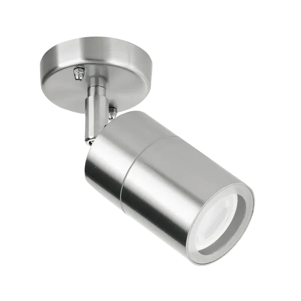 Aurora WallE aplica perete inox IP44 GU10