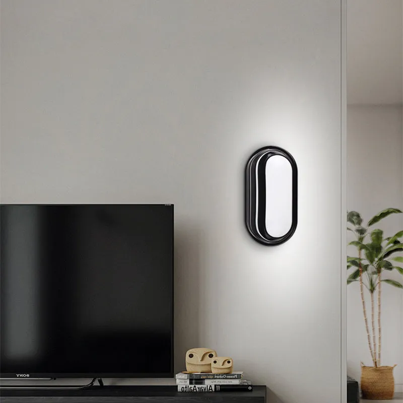 Alessandro Design AX322 aplica LED exterior negru 3000K IP65