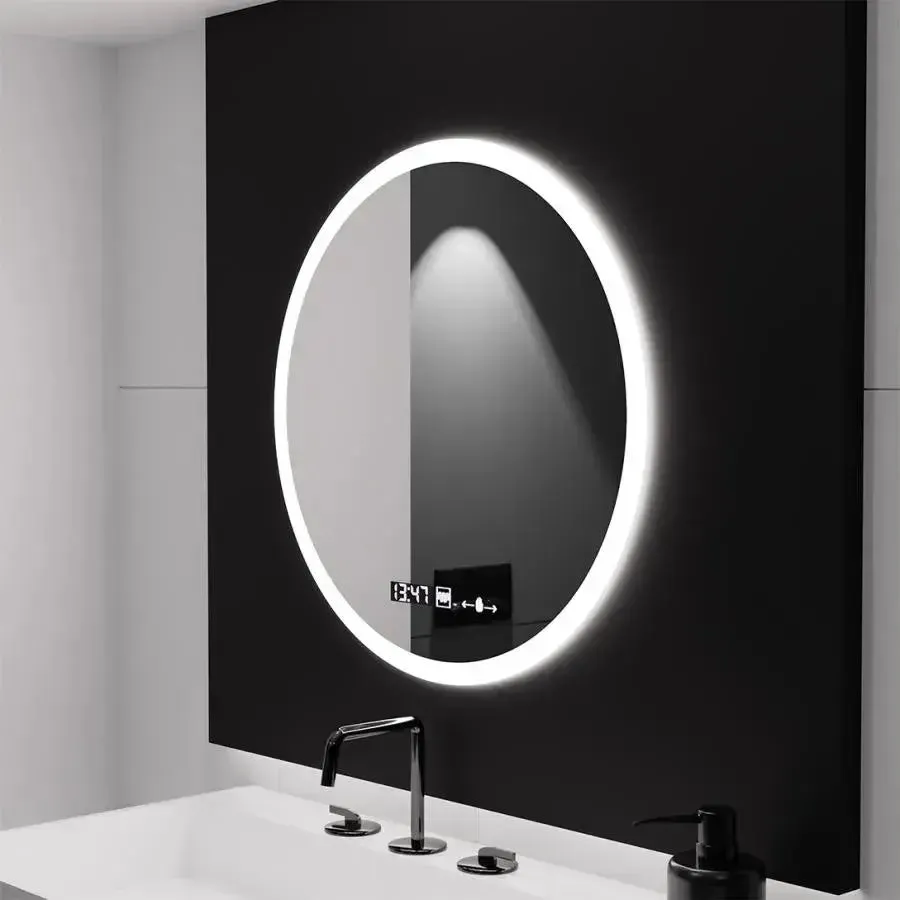 Alessandro Design Giulia oglinda LED rotunda 50cm cu dezaburire