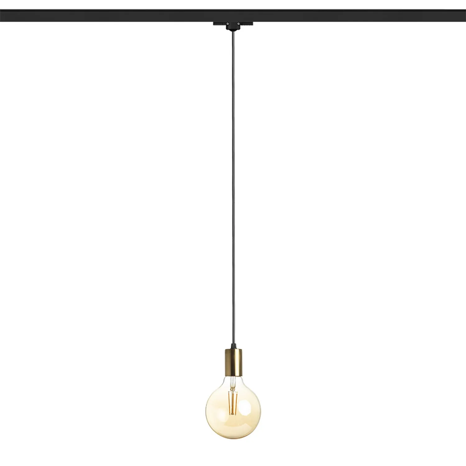 Rendl Light Studio Araq pendul șină trifazată alamă negru