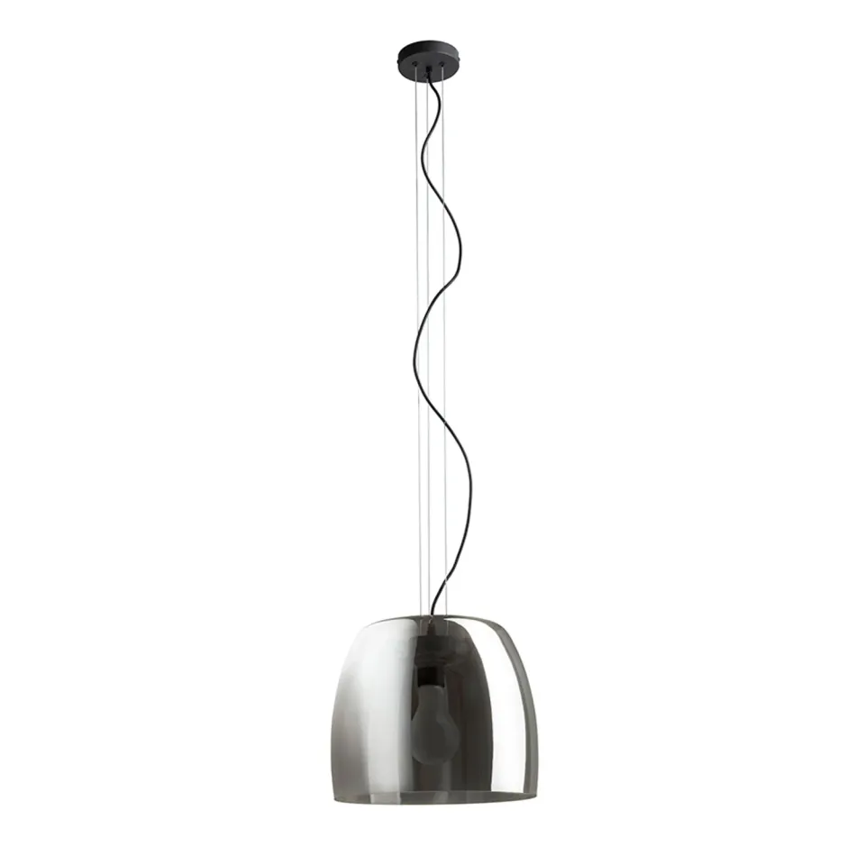 Rendl Light Studio Orlando pendul sticlă E27 fumurie