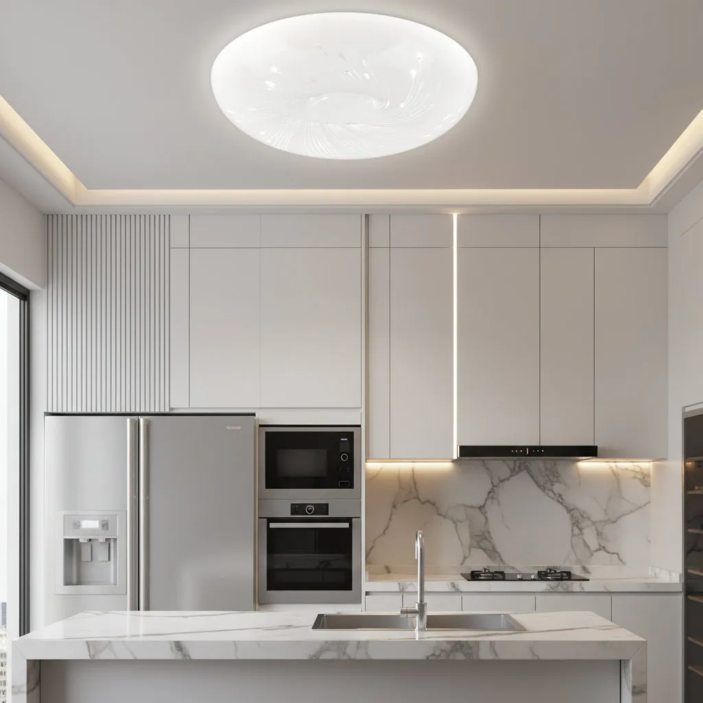 Alessandro Design plafoniera LED 31W alba 35cm 3000K-6000K