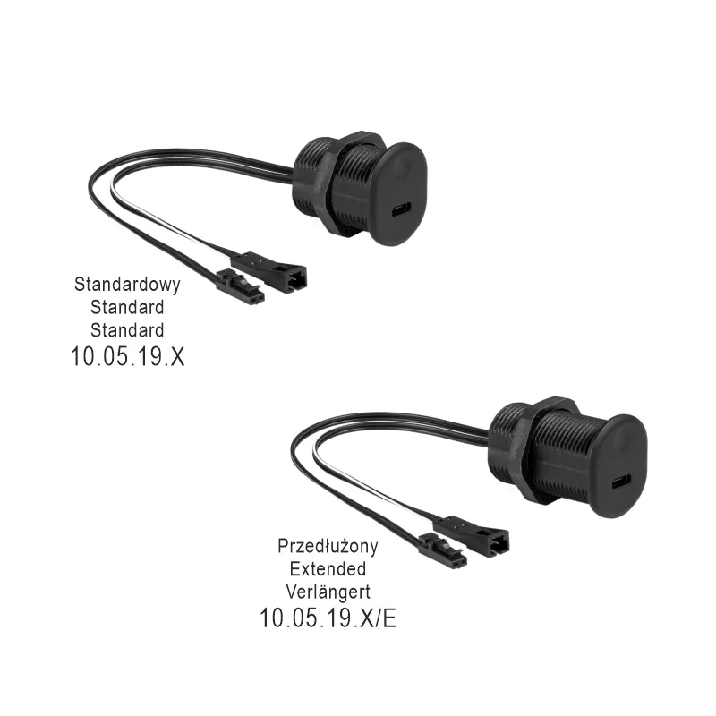Furnika USB C Switch întrervător LED tactil