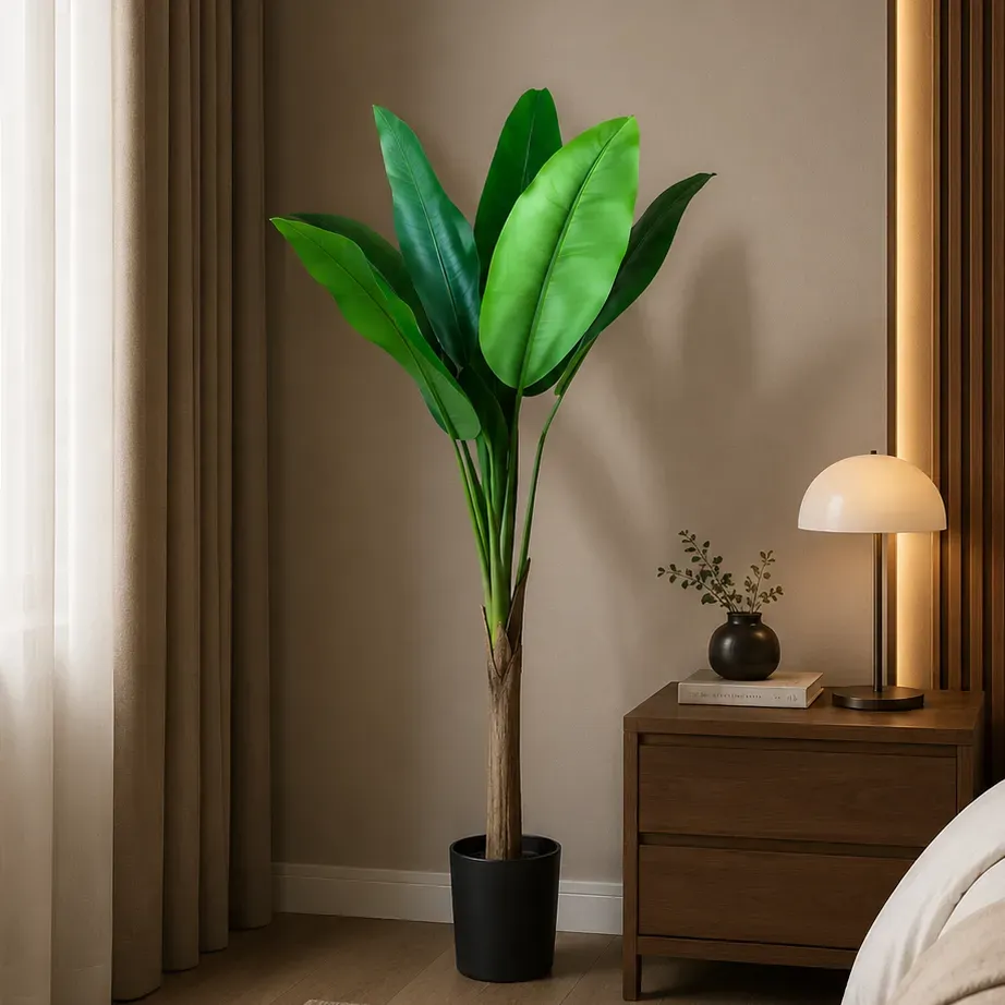 Alessandro Design bananier planta artificiala 130 cm verde