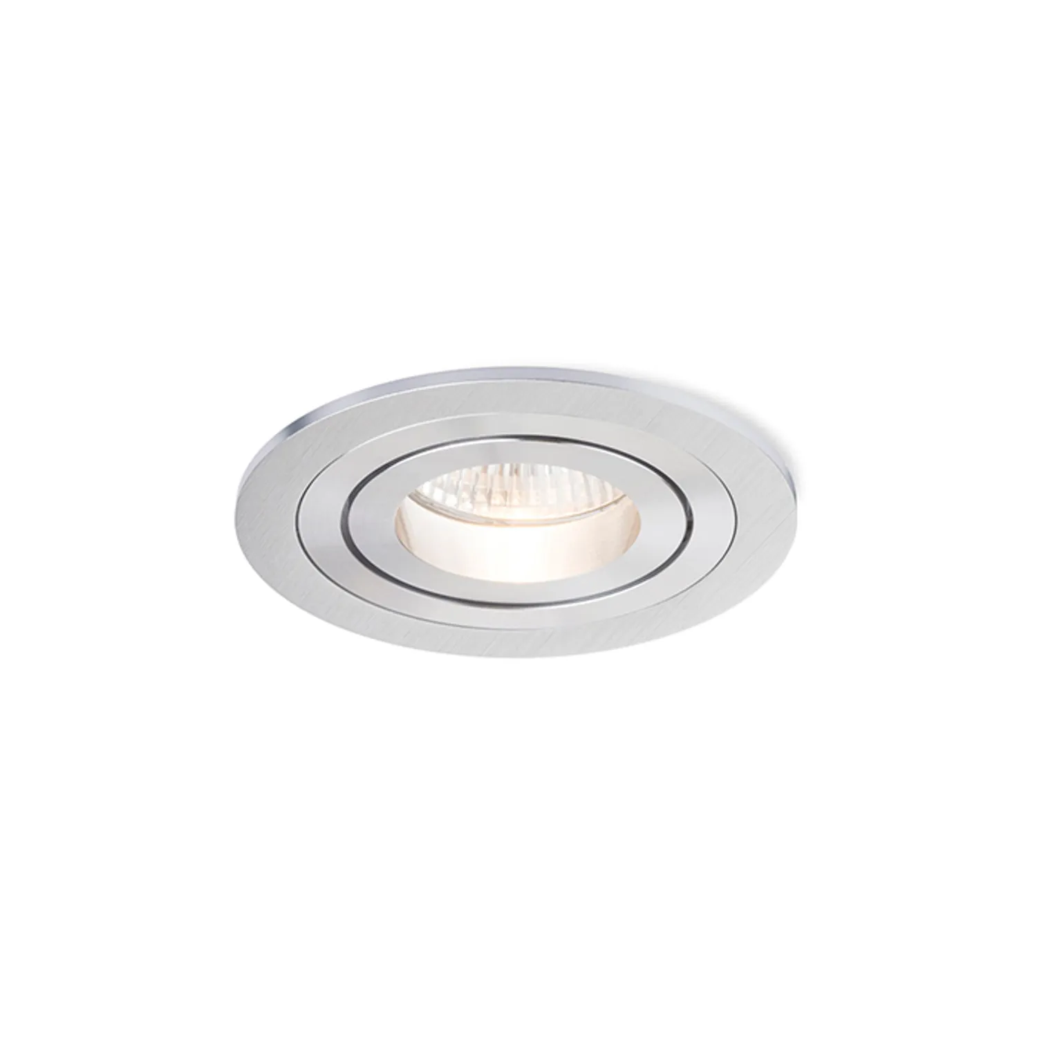 Rendl Pasadena GU10 spot incastrat aluminiu periat orientabil