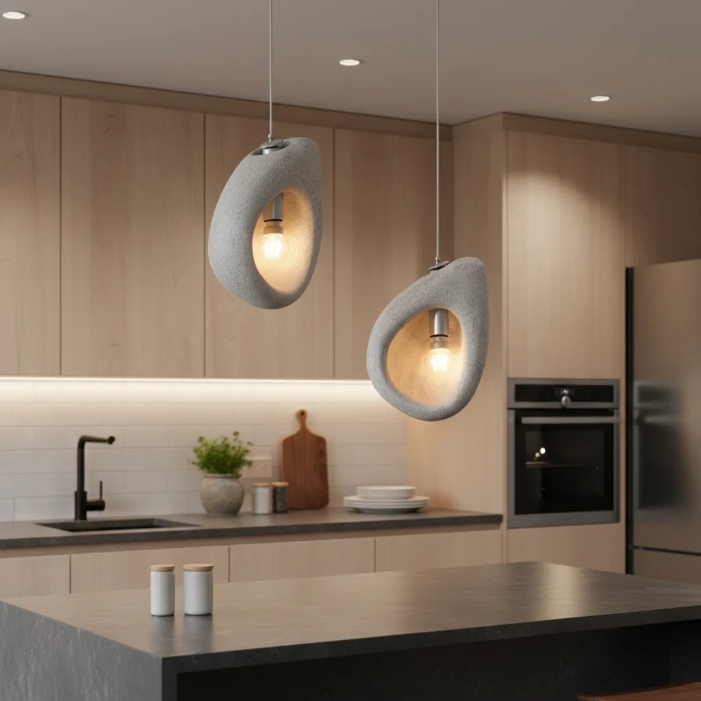 Alessandro Design Foamer lustra suspendata alba 1xE27 35cm