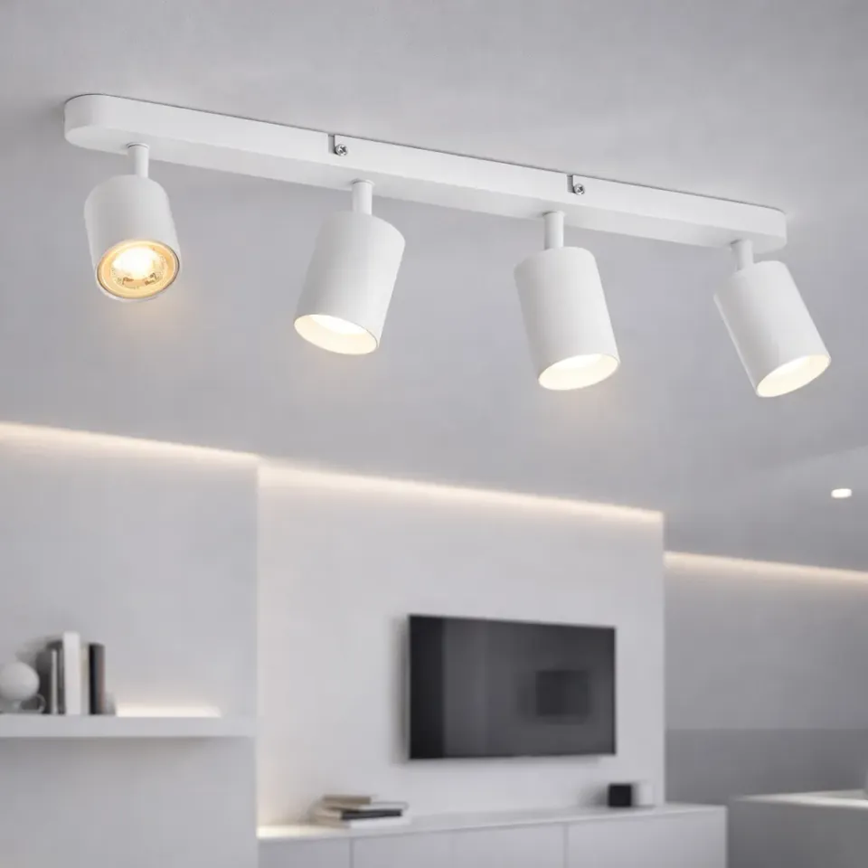 Alessandro Design Joom spot tavan liniar 4xGU10 alb reglabil