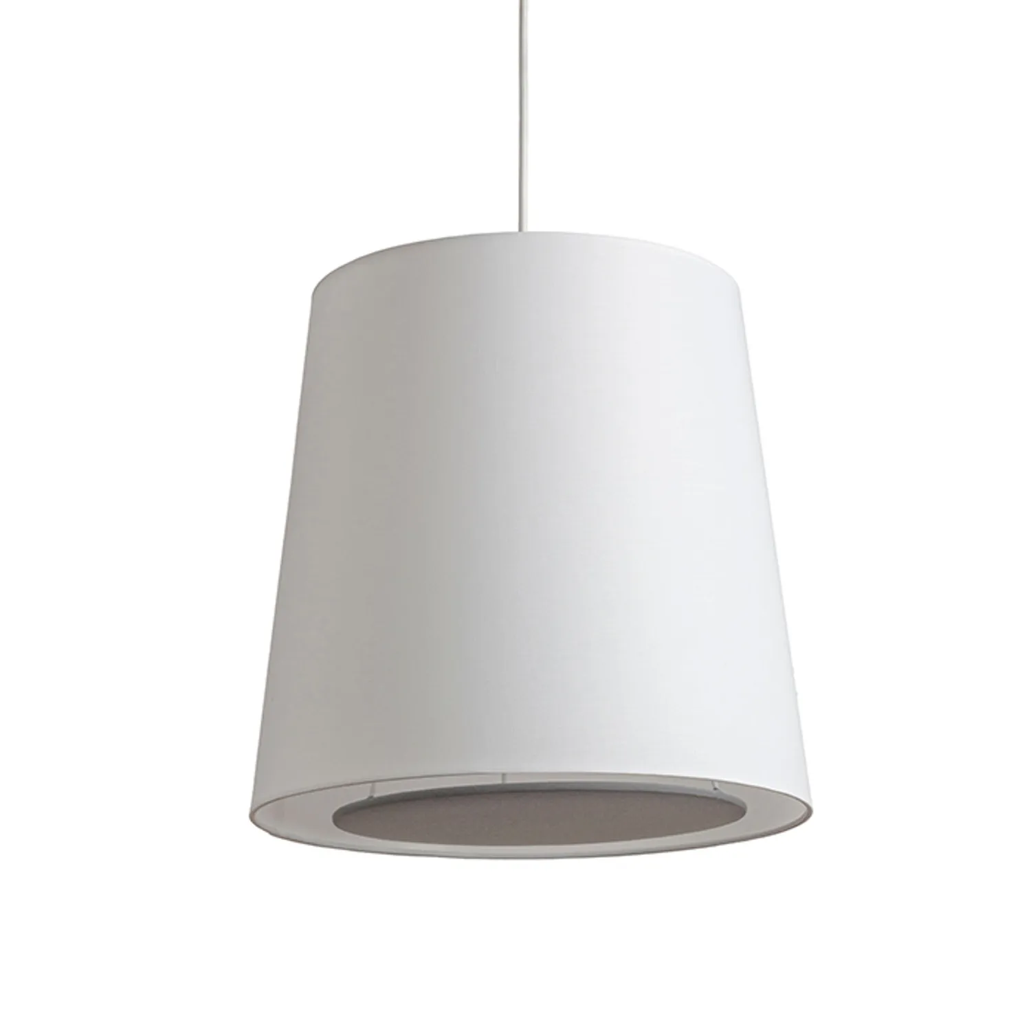 Rendl Light Studio Pollock pendul textil alb-gri