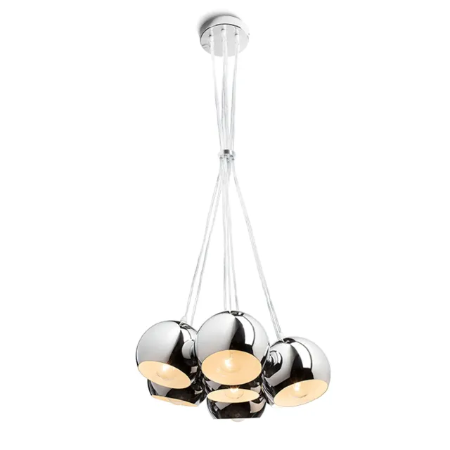 Rendl Light Studio Astromet lustra crom 7xE27