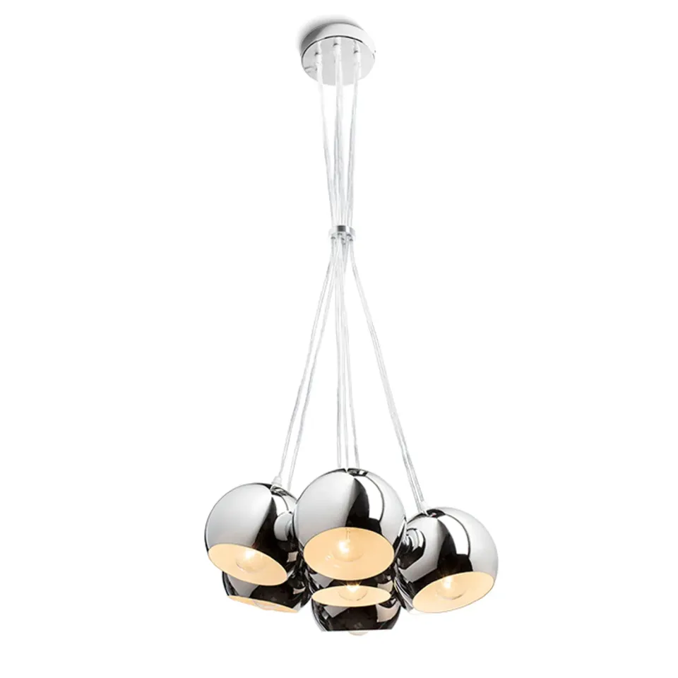 Rendl Light Studio Astromet lustra crom 7xE27