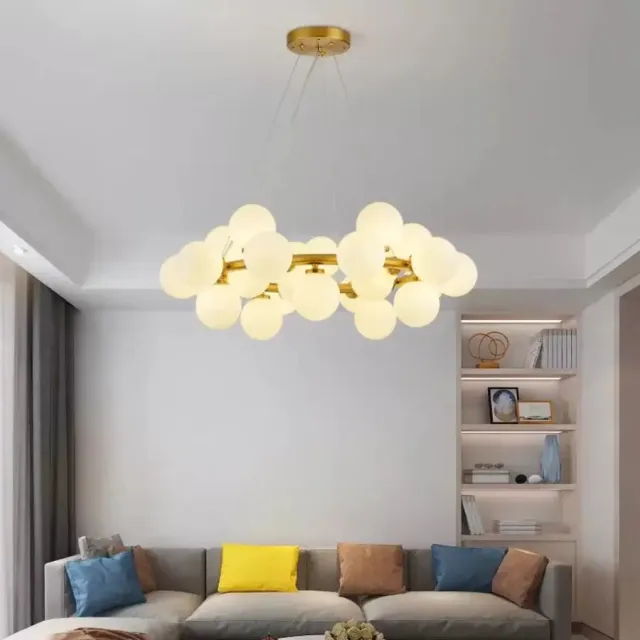 Alessandro Design Arianna lustra 25xG9 alb-aurie clasica
