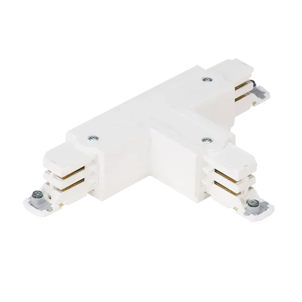 Aurora Global conector T șină trifazată alb 16A