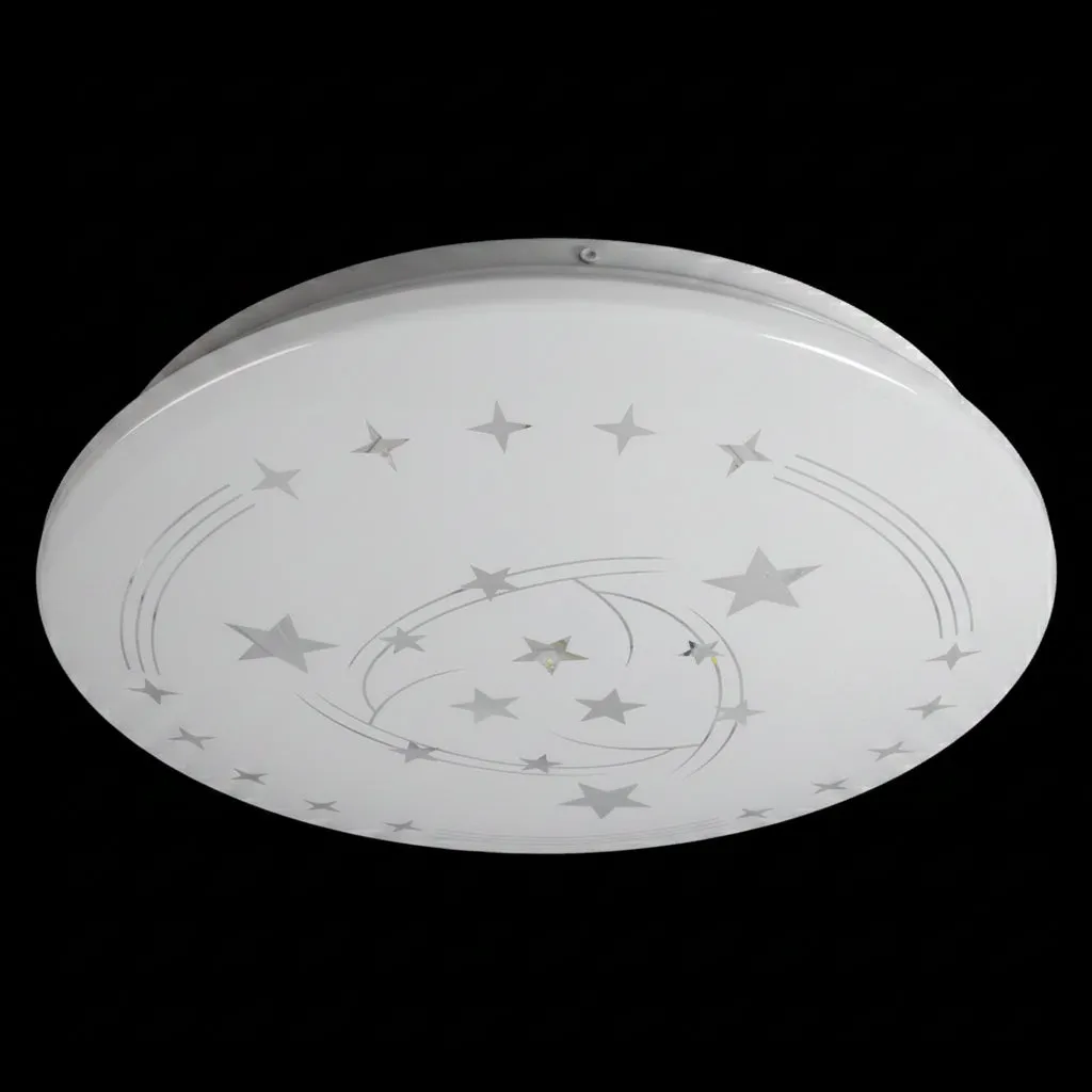 Alessandro Design Star plafoniera LED 35 cm alba 31W
