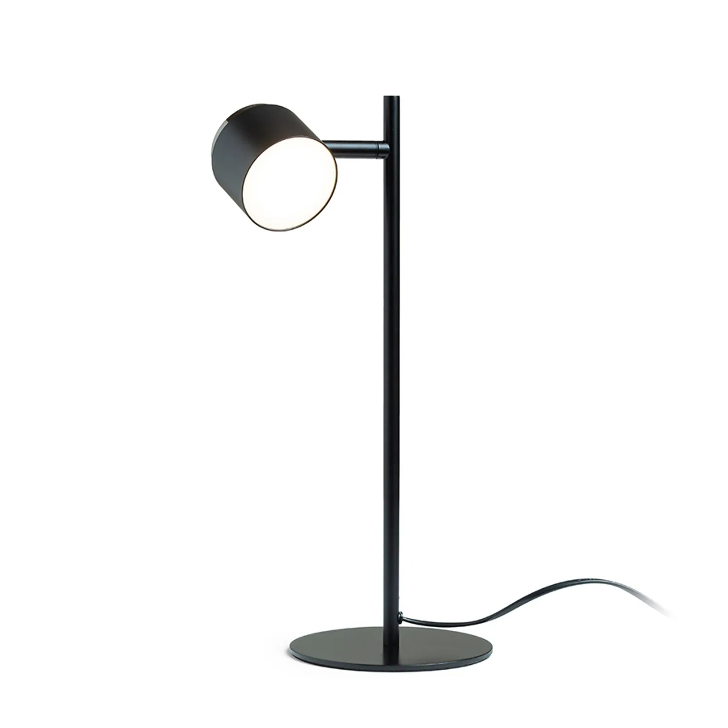 Rendl Light Studio Nova Bord lampă birou albă crom mată