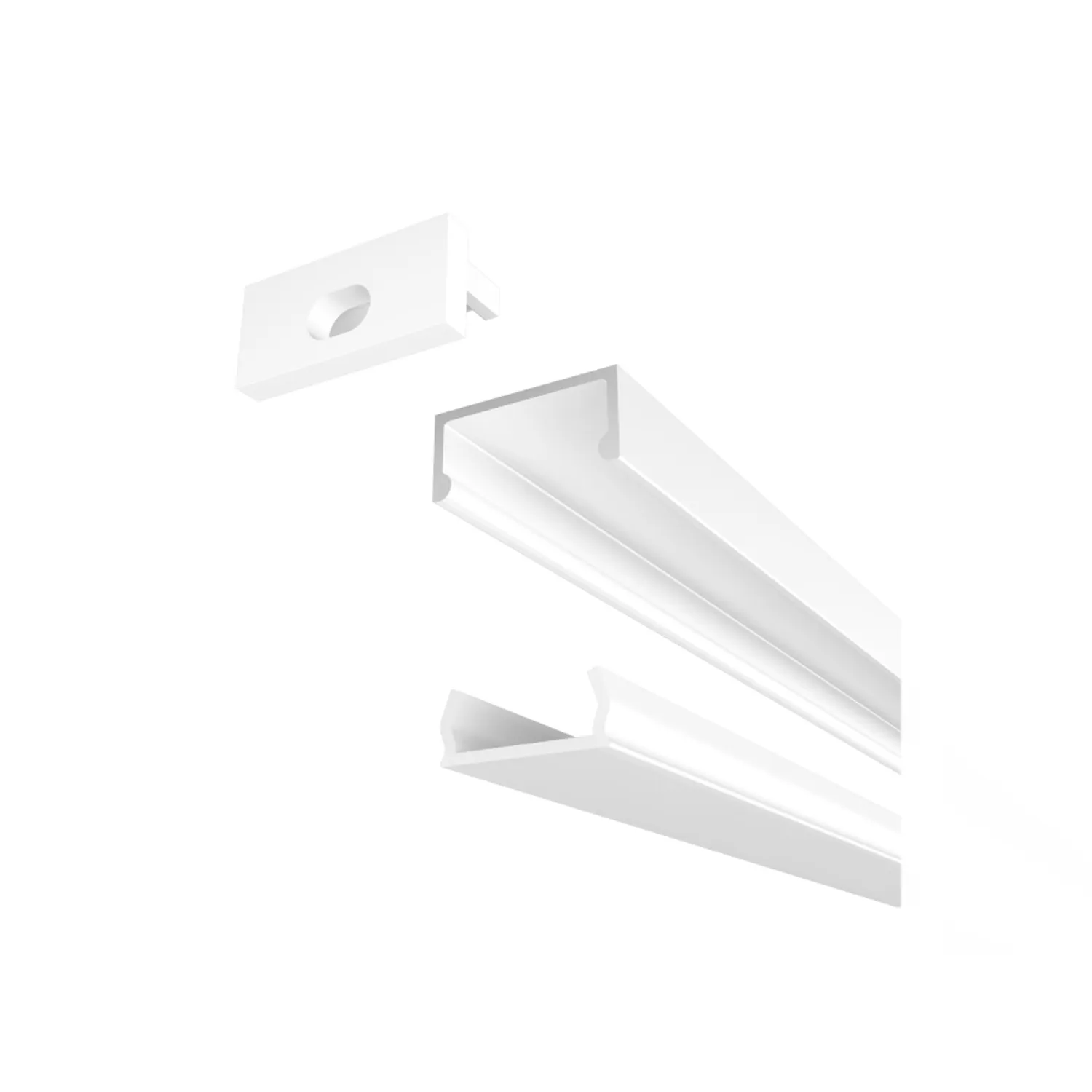 Rendl Light Studio LED Profile G profil aluminiu alb 1m
