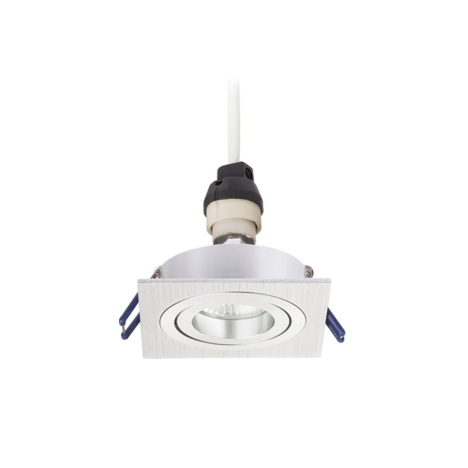 rendl light studio PASADENA GU10 SQ I spot incastrat aluminiu periat