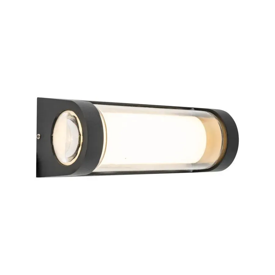 Alessandro Design Han aplica exterior LED 12W neagra metal