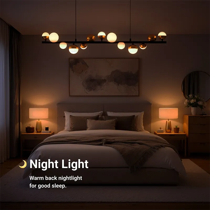 Alessandro Design Aurion lustra LED 29W negru-aurie