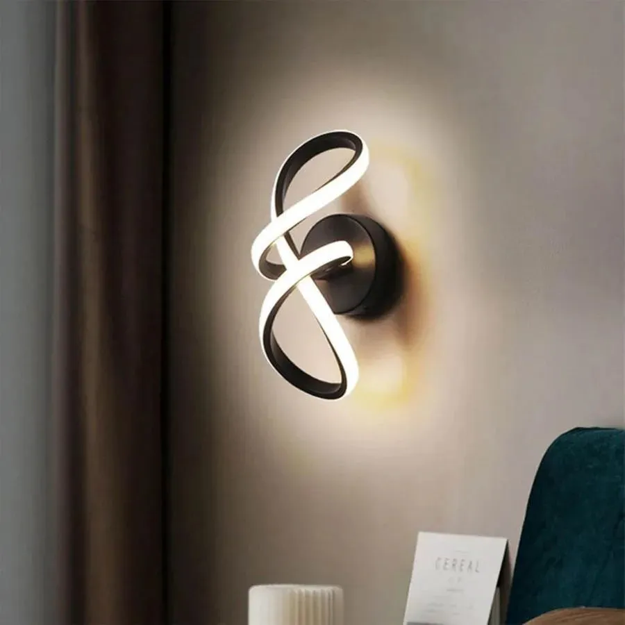 Alessandro Design Isaura aplica LED 23W alb negru