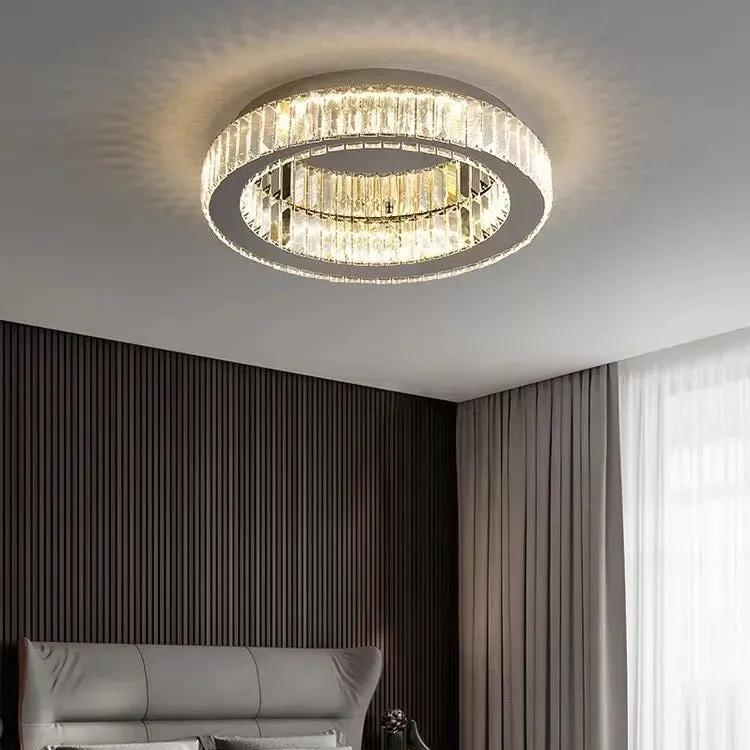 Alessandro Design Vertus 18W lustra LED rotunda crom 29cm dimabila