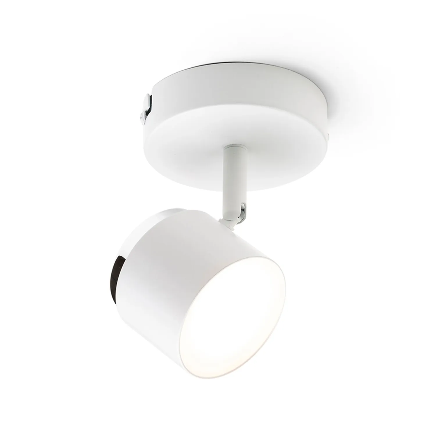 Rendl Nova I aplica LED perete negru crom 10W