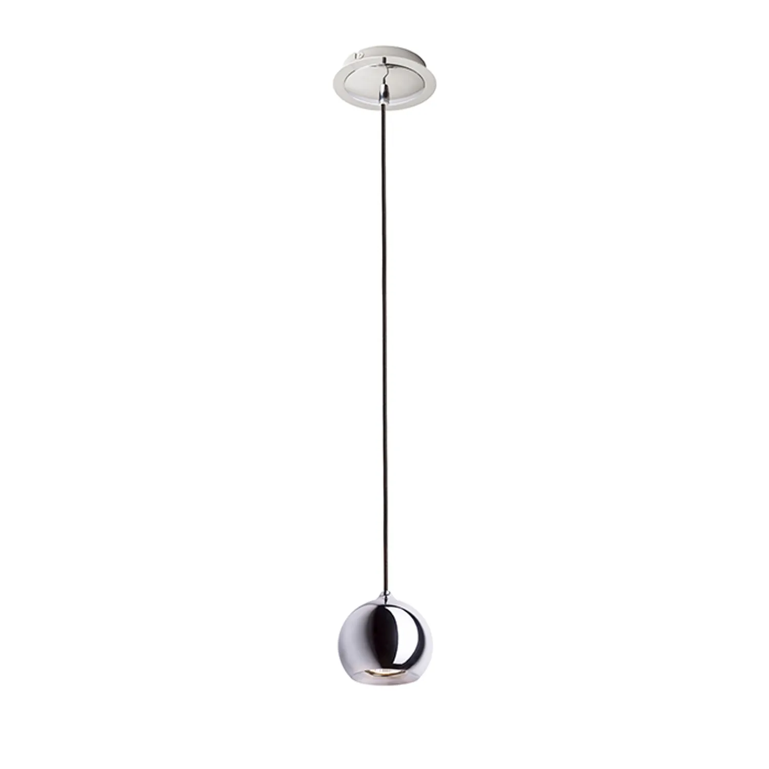 Rendl Light Studio Desty pendul negru-crom E27 modern