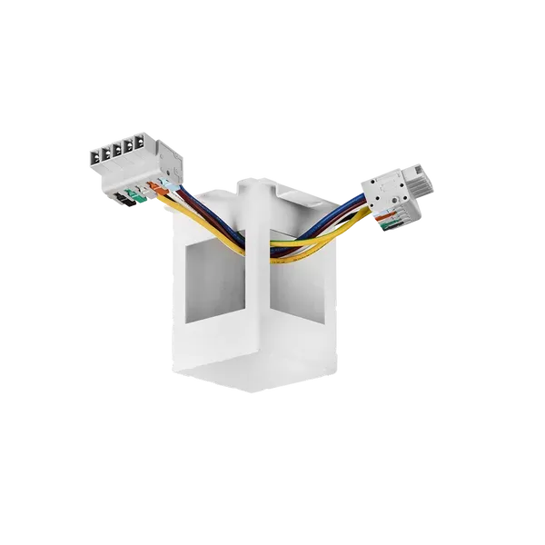 Aurora conector L sina alba cutie conexiuni colt
