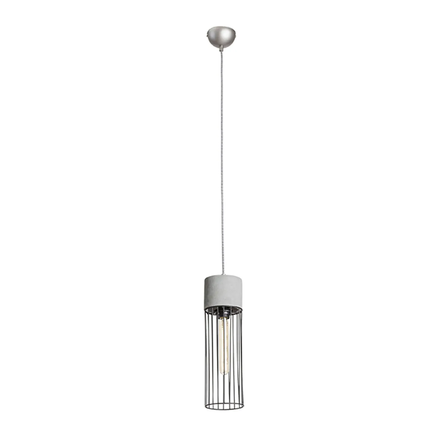 Rendl Light Studio Burton pendul beton E27 industrial