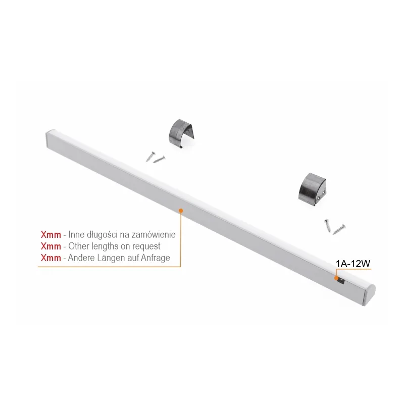 Furnika Rondo D profil LED rotund aluminiu