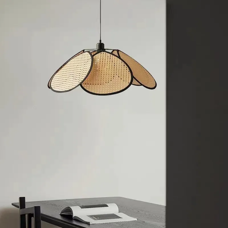 Alessandro Design LV825 lustra vintage lemn 80cm maro E27