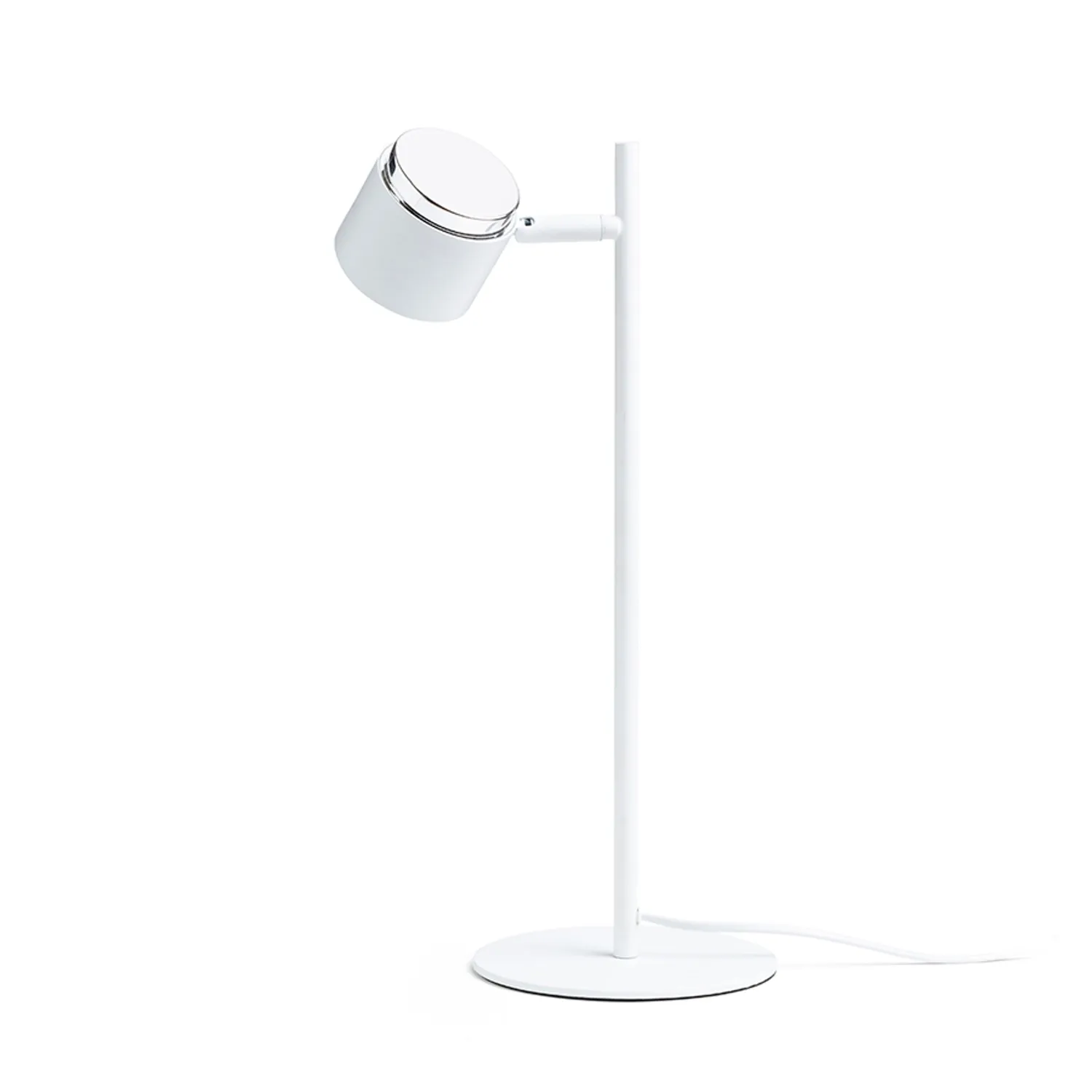 Rendl Light Studio Nova Bord lampă birou albă crom mată
