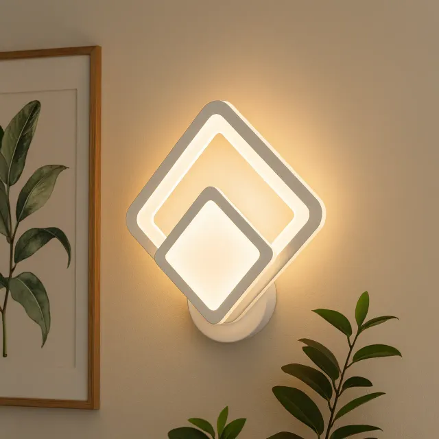 Alessandro Design Shani 23W aplica perete LED alba 3 culori