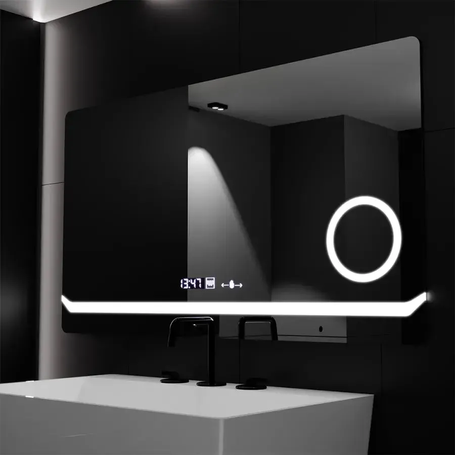 Alessandro Design Marcello oglindă LED baie 80x60cm dimabilă