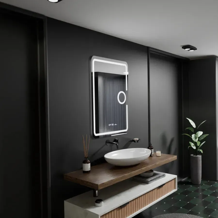 Alessandro Design Marcello oglinda LED 50x70 dezaburire
