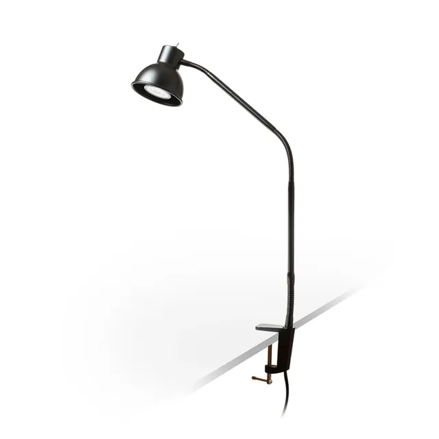 Rendl Harmony lampa birou cu clema neagra pentru GU10