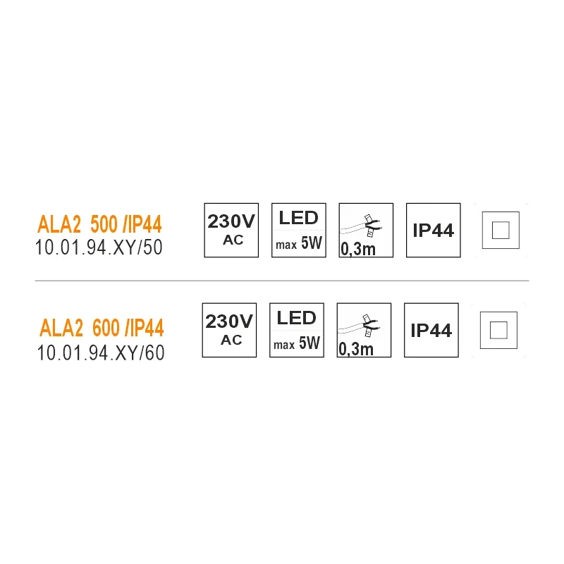 Furnika ALA 2 500 corp LED liniar IP44 pentru exterior