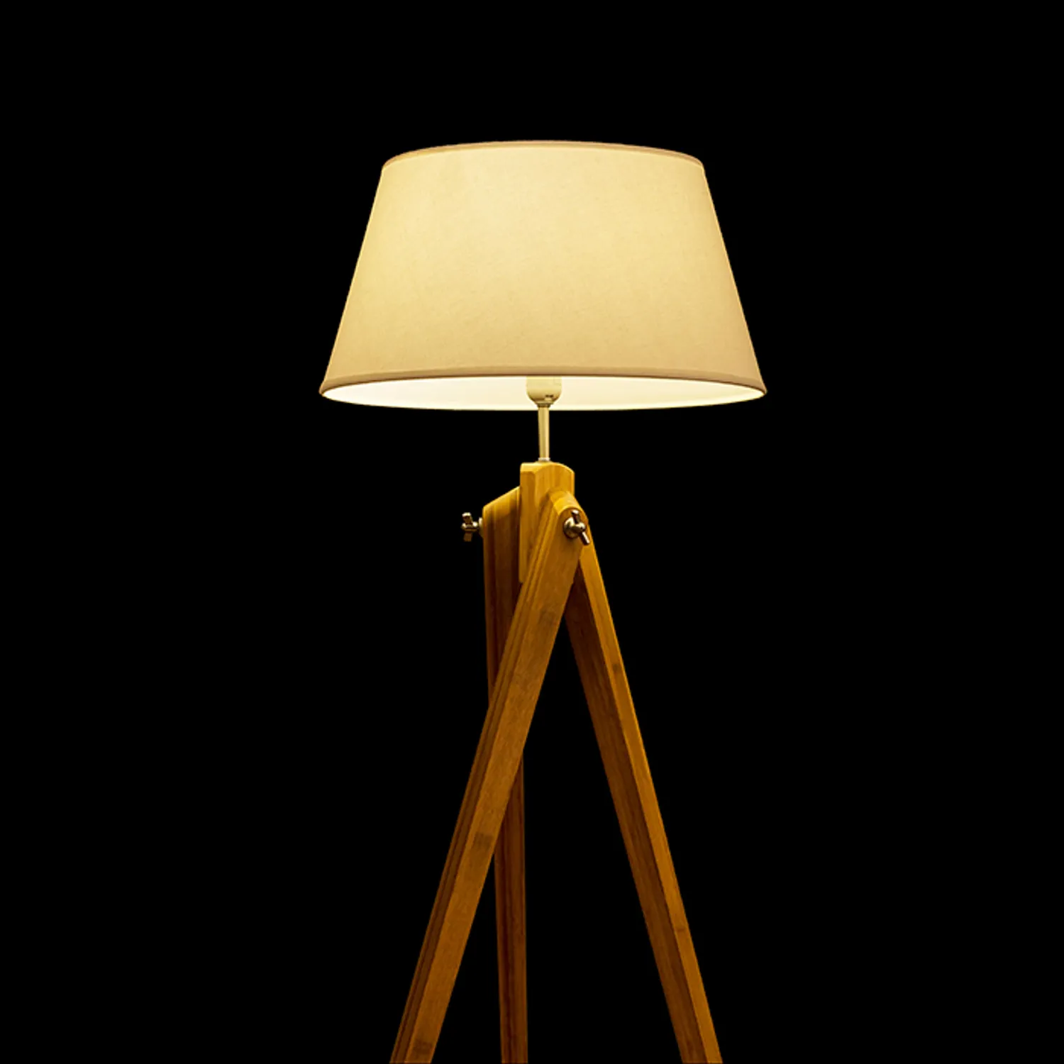 Rendl Ambitus baza lampadar bambus E27 pentru abajur