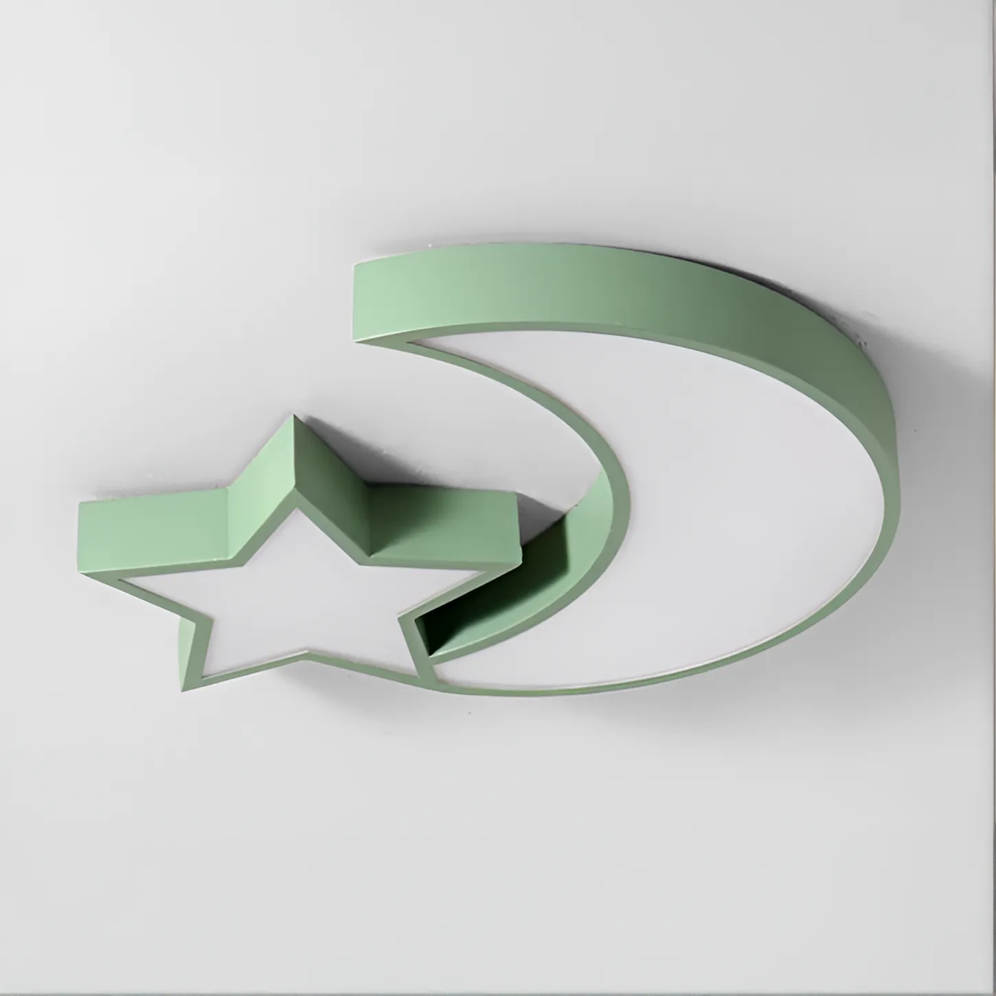 Alessandro Design Sofia lustra LED verde 34W luna si stea