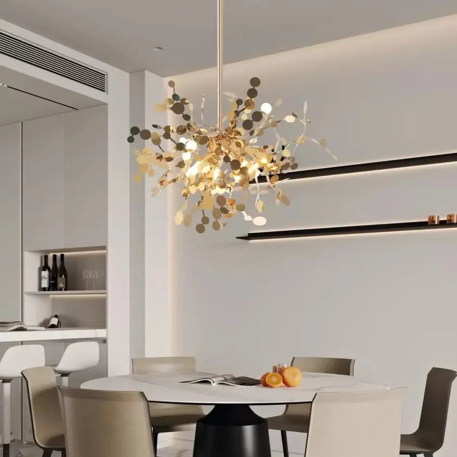 Alessandro Design Bruno lustra moderna aurie 3xG9 D40cm