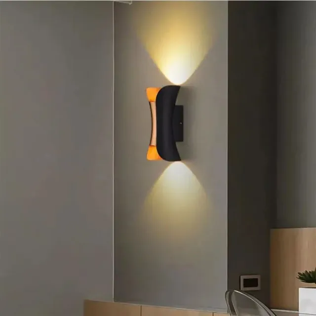 Alessandro Design Pauline aplica LED exterior 10W negru-auriu