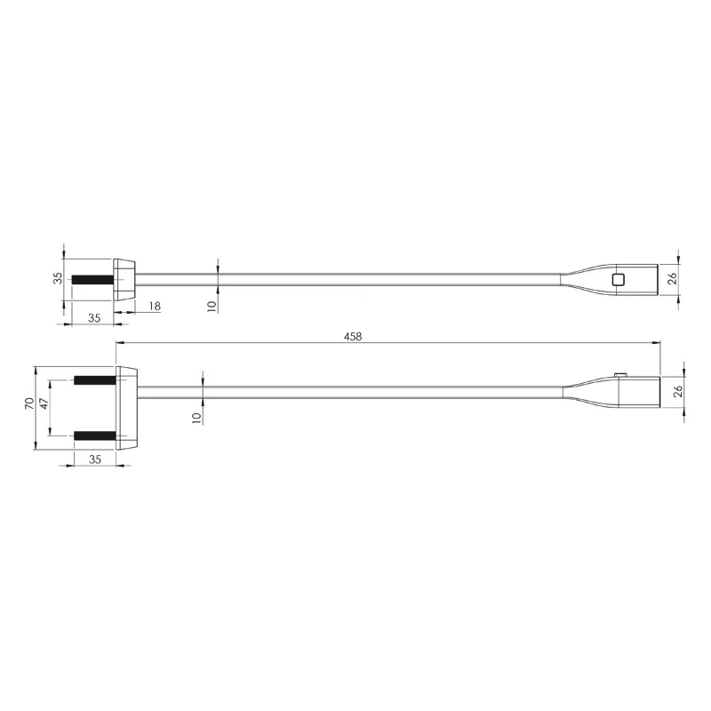 Furnika Flexi S lampa mobilier LED flexibila