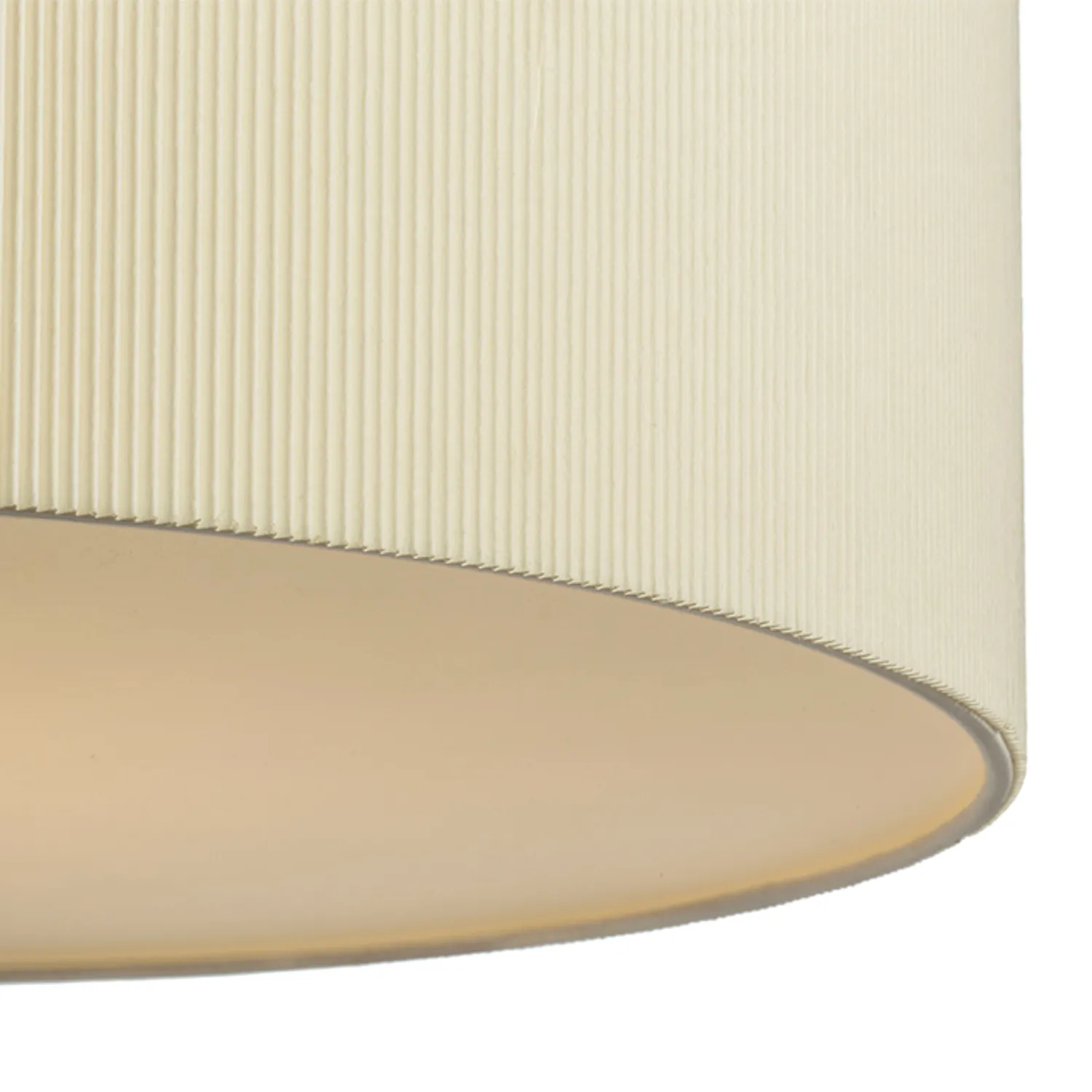 Rendl Light Studio Lalo 40 pendul crem E27 abajur plisat