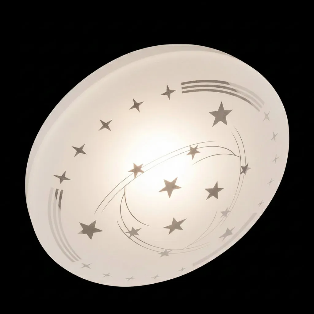 Alessandro Design Star plafoniera LED 35 cm alba 31W