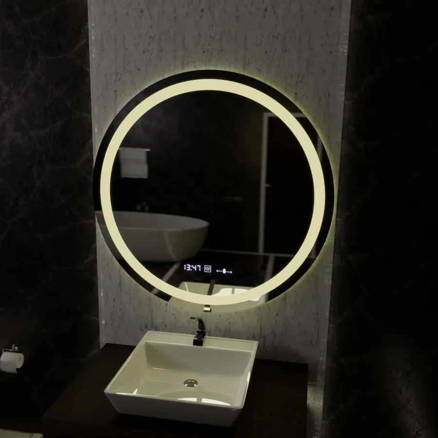 Alessandro Design Celeste Marcello oglinda LED rotunda 100cm